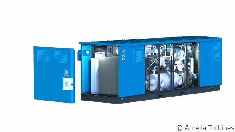 Aurelia Turbines gas turbine